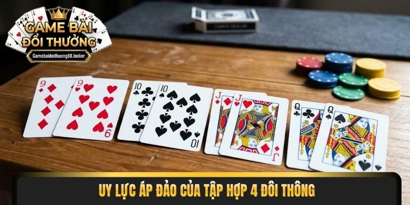 Uy lực áp đảo của tập hợp 4 đôi thông