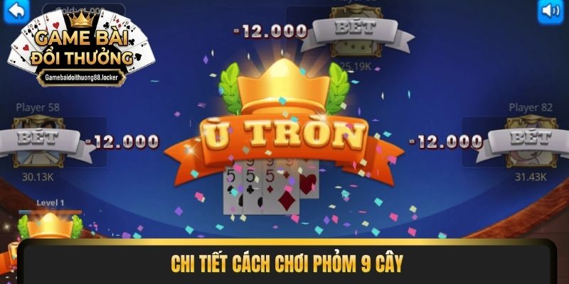 Chi tiết cách chơi phỏm 9 cây