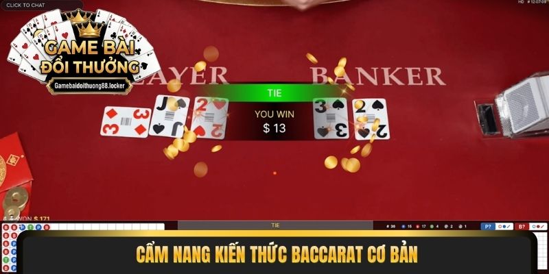 Cẩm nang kiến thức Baccarat cơ bản