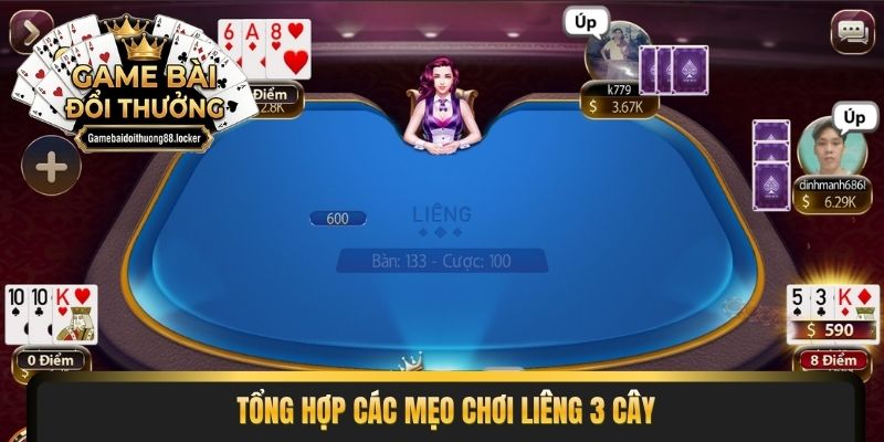 Tổng hợp các mẹo chơi liêng 3 cây